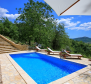 Two stone houses with swimming pool and a view of Motovun in Oprtalj - pic 2