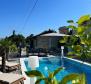 A beautiful villa in Icici, Poljane with a swimming pool and a view of the sea in a secluded area - pic 4