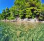 Terrain agricole unique à Peljesac, plus de 21 hectares, 1ère rangée de la mer 