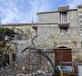 Renovated stone house in a row in the city of Krk 