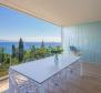 Luxurious apartment in a new building with a pool in Opatija, for sale 