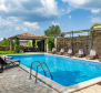 Impressive Istrian stone beauty with swimming pool in Zminj! 