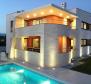 Rare modern villa in Zadar with sea views and swimming pool, 120 meters from the sea only 