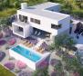 Nouvelle villa en construction sur la riviera d'Omis 