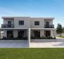 Beautiful modern semi-detached villa with pool and sea view in Umag area, 2 km from the sea 