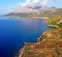 Combination of building and agro land on Peljesac- 1st line to the sea 