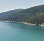 Urbanized land plot in Rabac with stunning sea views, only 350 meters from the sea 