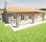 Modernized detached stone house in Umag area 