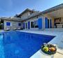 Stone villa with a swimming pool and a spacious garden in Kanfanar, Rovinj region 